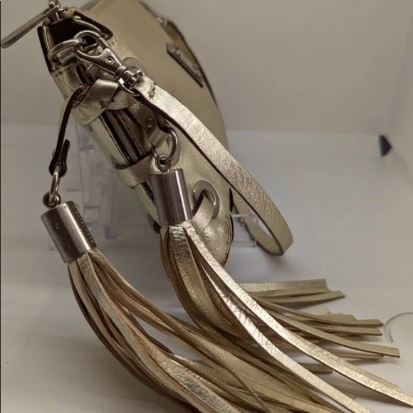 Michael Kors clutch bag. Very nice bag! Gold - Picture 8 of 16